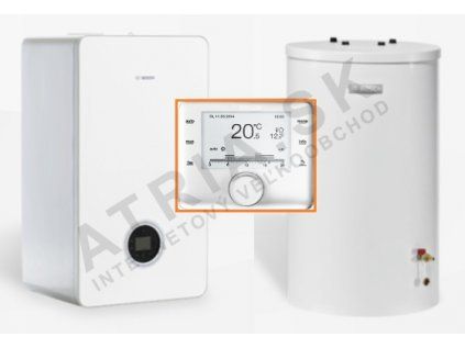 Kondenzačný kotol Bosch Condens GC8700iW 30 P + WST 120-5 O + CR 400