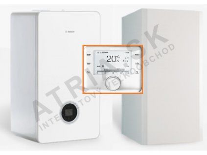 Kondenzačný kotol Bosch Condens GC8700iW 30 P + W 65 OB C + CR 400