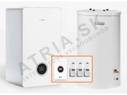 Kondenzačný kotol Bosch Condens GC8700iW 30 P + WST 120-5 O + CT 200 set