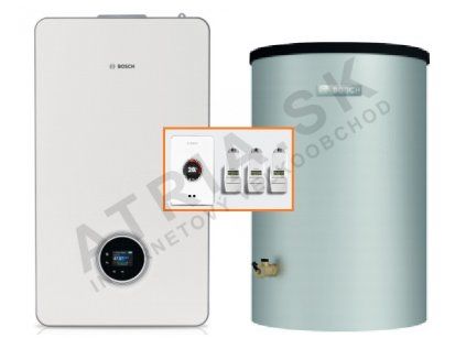 Kondenzačný kotol Bosch Condens GC8700iW 30 P + W 120-5 O1 A + CT 200set