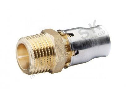 Vykurovacia technika Prechodka PUSH - závit vonkajší - 16x1/2"M