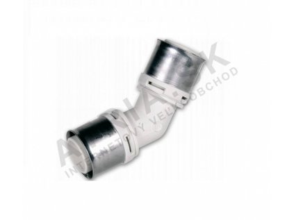 Koleno PRESS 45° - PPSU - 63x63  IVAR.K45 PPSU