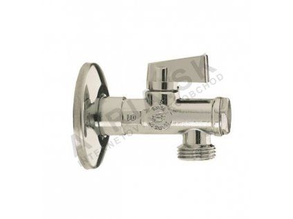 Vykurovacia technika Rohový guľový uzáver - s filtrom - 1/2"x3/8"; bez matice
