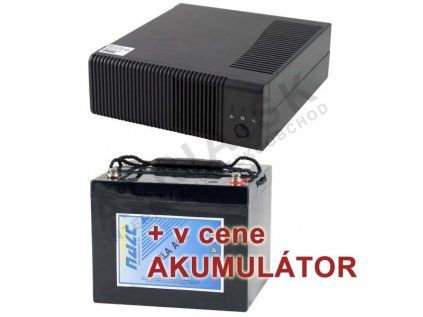 Záložný zdroj PG500 + akumulátor 44Ah