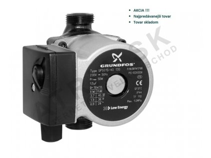 Čerpadlo GRUNDFOS UPS 15/40 130mm