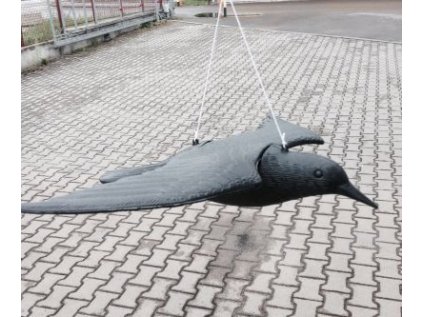 ISO 6556 Odpudzovač holubov a vtákov Havran 40 cm