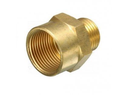 Fiting Obrátená redukcia 3/8“-1/2“ mosadz
