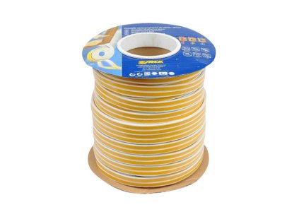 Tesnenia do okien a dverí samolepiace VOREL TO-76756 9x5,5mm TYP P biele 100m