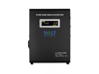 Zdroj záložný VOLT Sinus Pro 1000 W 12V 230V 1000VA 700W Black