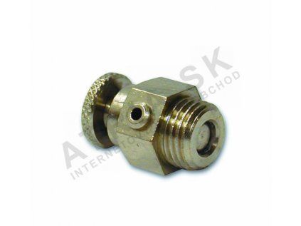 Vykurovacia technika Ventilek - pre guľový uáver s odvodnením - 1/4"