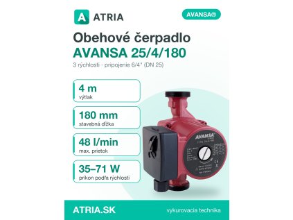 avansa 25 4 180 karta