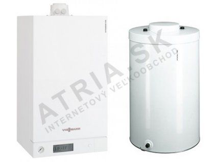 Kondenzačný kotol Viessmann Vitodens 100-W, 26 kW + 100 l zásobník
