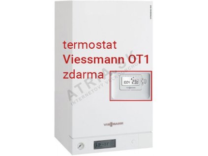 Kondenzačný kotol Viessmann Vitodens 100-W, 26 kW, TÚV, s prietokovým ohrevom + regulácia