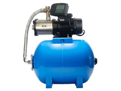 MCI 3-6 INOX Home Water Pump System / 50l with IBO PRESS SX, Automatic Water Pump System with Pump