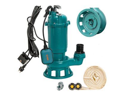 Sludge set - submersible sewage pump CTR 550 with 30m hose for cesspools and septic tanks with shredder