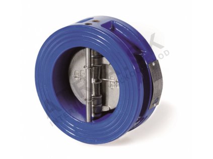 Medziprírubová motýľová spätná klapka - séria D6 - DN 350; L=127mm; -10 °C až +100 °C  BRA.D6.031