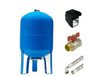 Vodárenský set 50L AQUA OLA stojatý, BSK-3A (400V) - domáca vodáreň s tlakovým spínačom