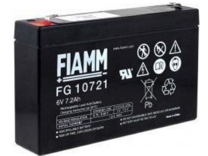 Záložný zdroj FIAMM Standard FG 6V 7,2 Ah