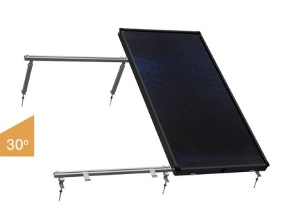 Solárny kolektor Upevňovacia sada pre kolektory na šikmú strechu od sklonu min 30°, na skrutky pre kolektor KS 2600F 2,36m²