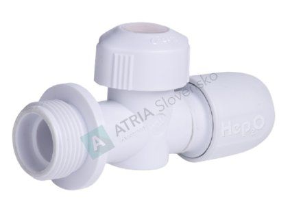 Vykurovací systém HEPWORTH Guľový ventil plast 15 x 3/4"