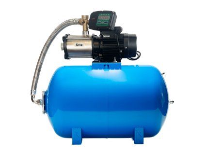 Home Water System MH PRO 120/65 - 80L with IBO PRESS SX, 1300W, 6000 l/h, Stainless Steel