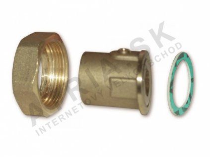 Vykurovacia technika Šróbenie k čerpadlám - 1"x6/4"FF; integrovaný guľový uzáver