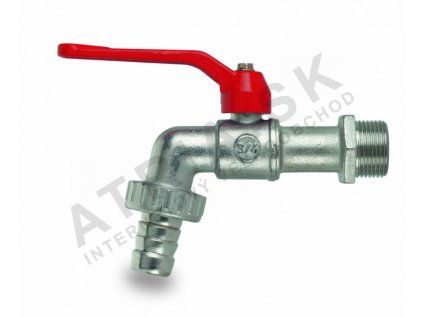 Vykurovacia technika Zahradny guľový uzáver - 3/4"M; 20mm; páčka
