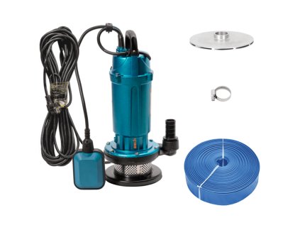 Sludge Set - WQX 750 Submersible Sludge Pump with 50m Hose, Drainage Pump for Dirty Water
