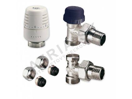 Vykurovacia technika SADA klasik EK - 1/2"xEK; 16x2; rohové