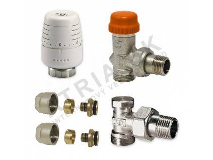 Vykurovacia technika SADA klasik EK dynamic  - 1/2" x EK; 15x1; rohová