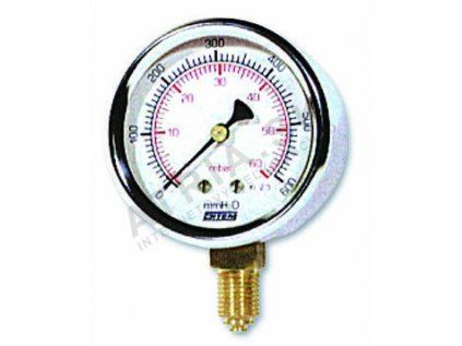 Vykurovacia technika Manometer radiálny pre plyn - 0-60mbar/mm H2O