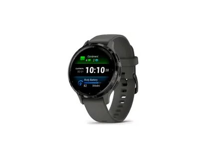 Garmin Venu 3S čierno-šedá / Chytré hodinky / 1.2 / BT / ANT+ / Wi-Fi / 5ATM