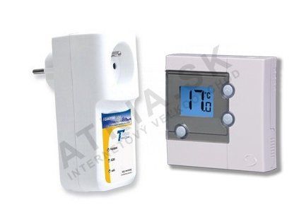 Izbový termostat Set modulu GSM-EXT a termostatu SALUS RT300