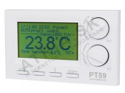 Izbový termostat Elektrobock PT-59 OpenTherm