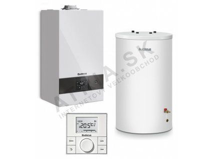 Kondenzačný kotol Buderus Logamax plus GB122 - 15i + Logalux S120 + Logamatic RC200