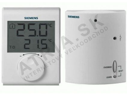 Vykurovacia technika Siemens Priestorový termostat bezdrôtové vyhotovenie