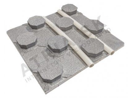 System insulation board UHP55 for underfloor heating (STIROTERMAL BASIC)