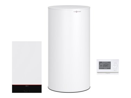 Viessmann Vitodens 100-W, 3,2 - 25 kW + 200 l zásobník + regulácia