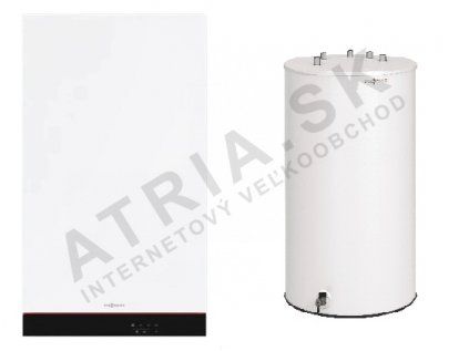 Kondenzačný kotol Viessmann Vitodens 050-W, 3,2 - 19 kW + 120 l zásobník