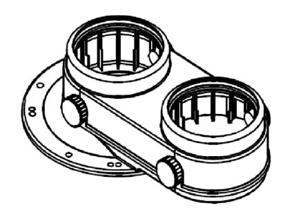 Protherm Člen rozdvojovací Ø 2 x 80 mm R2KP