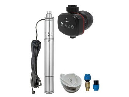 Automatická domáca vodáreň s ponorným čerpadlom SQOLA-0,55 s ADARA 6, 3" vretenové čerpadlo do studne a vrtu