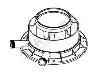 Kondenzačný kotol Protherm adaptér na dymovody 60/100 mm A1KP