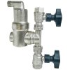 Magnetický filter IBF-V 3/4" s odvzdušňovacím ventilom, mosadzný, 9000 Gauss, pre kúrenie a klimatizáciu