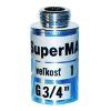 Magnetický zmäkčovač vody SuperMAG 1 pripojenie G3/4" proti vodnému kameňu, 10 000 Gauss