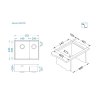 Alveus Nox 90 Undermount U