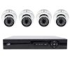AHD video monitorovací balík PNI House AHD880, 8 kanálov, 5MP - DVR/NVR a 4 vonkajšie kamery AHD25, 5MP, dome, IP66