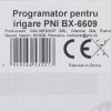 Závlahový programátor PNI BX-6609, LCD displej, biely