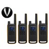 Súprava prenosného PMR rádia Motorola TALKABOUT T82 Extreme Quad so 4 ks + darčeková samolepiaca podložka Cav