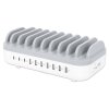 MANHATTAN Nabíjacia stanica, 10-port, 120W, biela