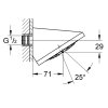Hlavová sprcha Rainshower F 5-series